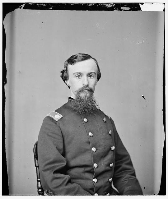 Photo:Lt Col S H Wilkeson 11th NY Cavalry 1860s Civil War Portrait