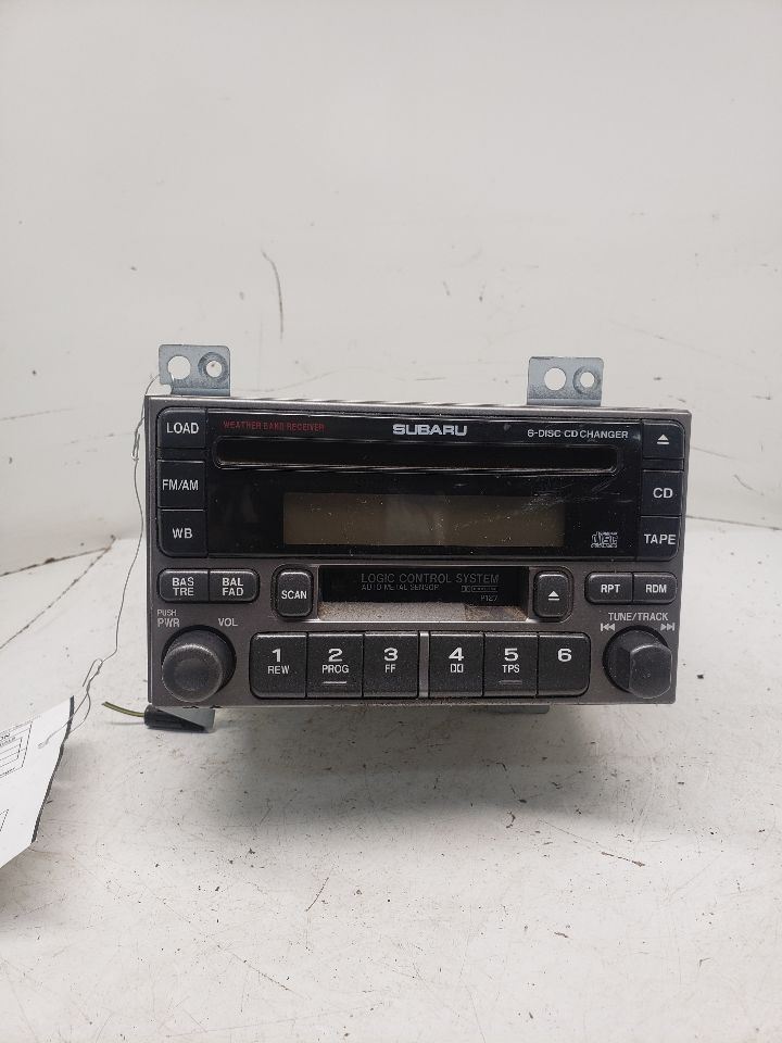Audio Equipment Radio Receiver AM-FM-6 Cd-cassette Fits 03-04 FORESTER 1313934