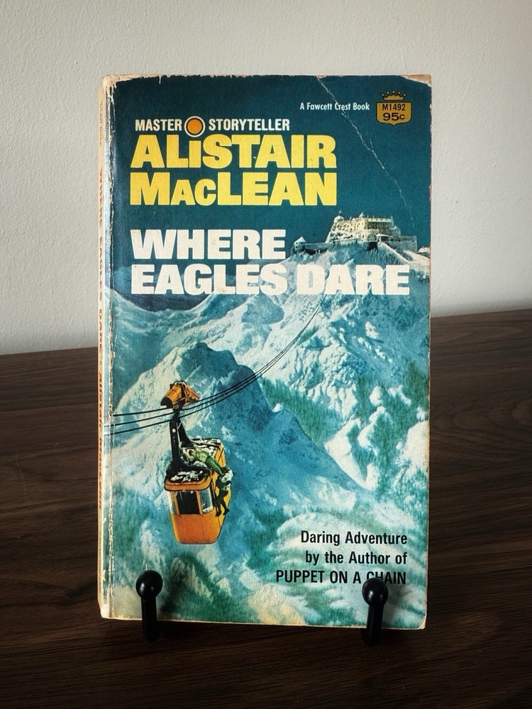 A Vintage 1967 Paperback Copy Of Where Eagles Dare By Alistair Maclean