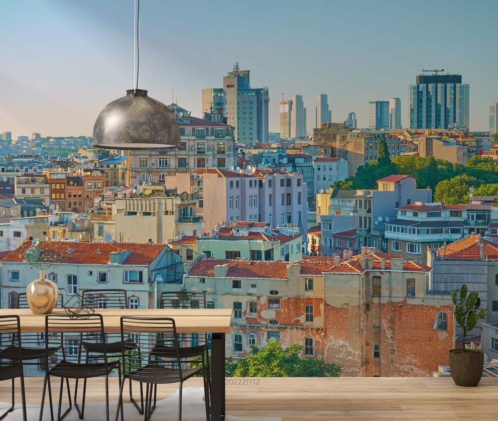 3D City Architecture Landscape Wall Murals Wallpaper Murals Wall Sticker
