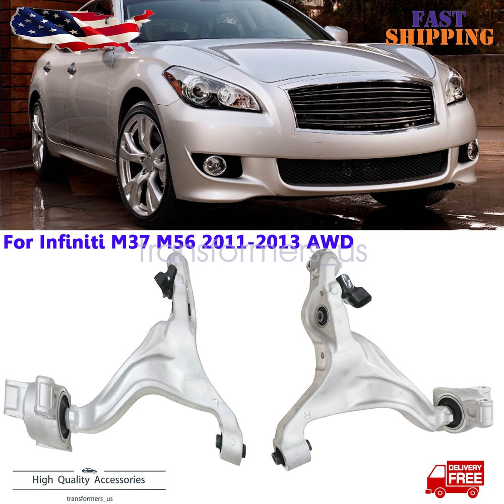 Fits For Infiniti M37 M56 2011-2013 AWD Front Left Right Lower Control Arm