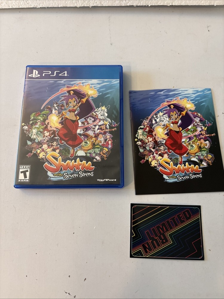 Shantae and The Seven Sirens PlayStation 4 PS4 Limited Run Games #343