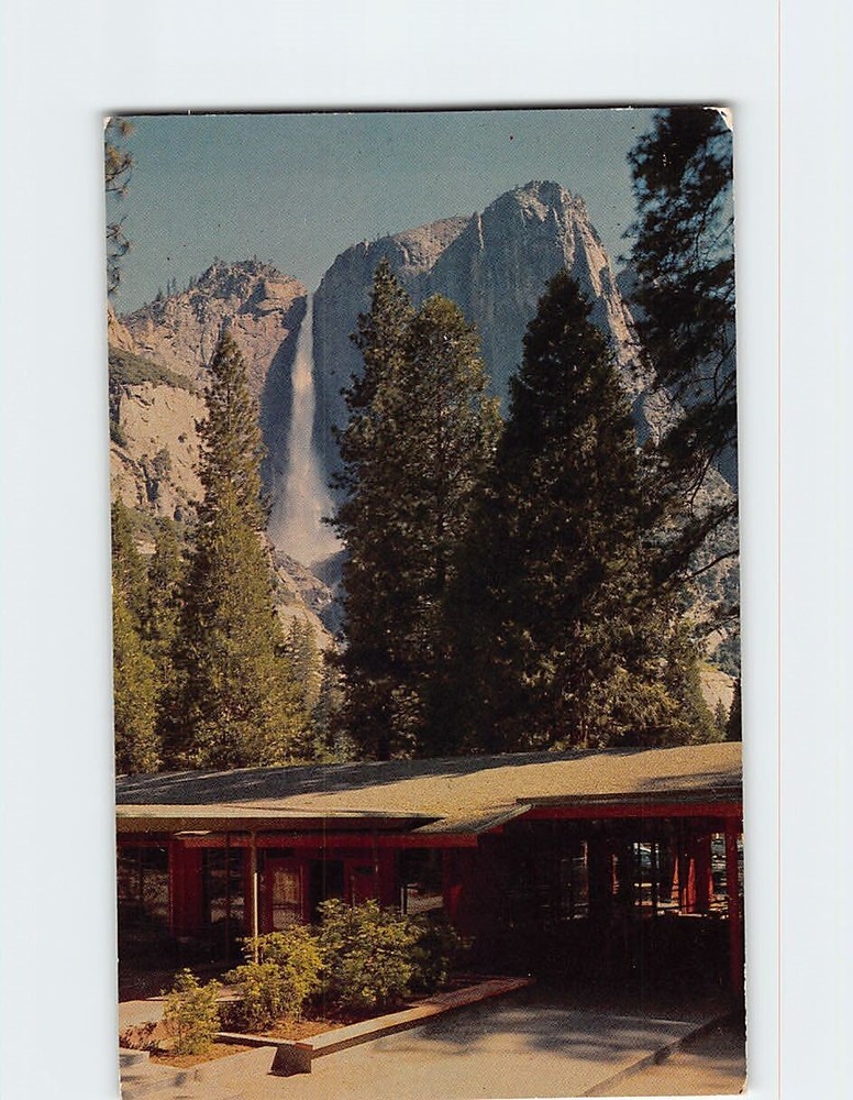 Postcard Yosemite Lodge Yosemite National Park California USA