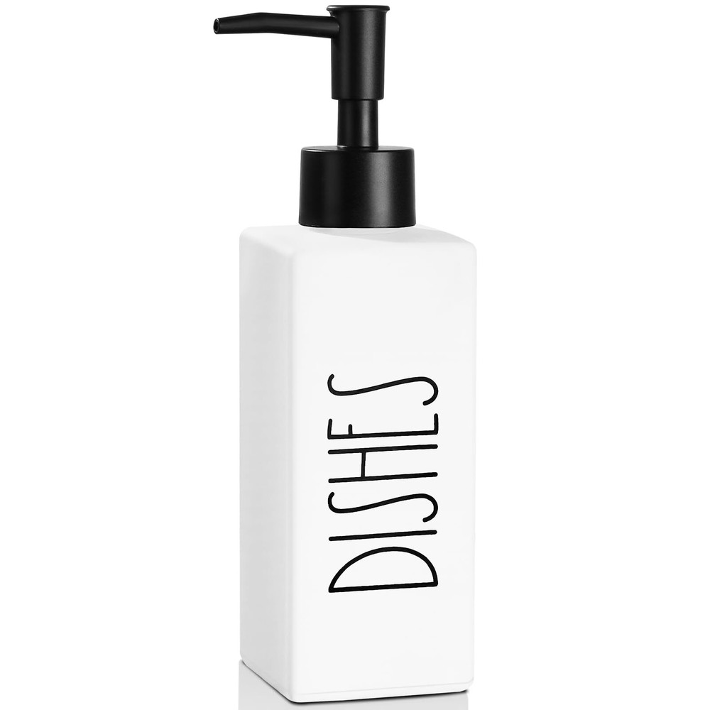Dish Soap Dispenser For Kitchen Glass Dishes Soap Dispenser With Pump Refillable