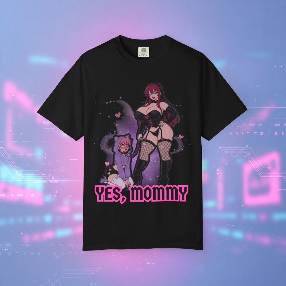 Anime Graphic T-Shirt Mommy Mode Gamer Streetwear Comfort Colors 1717 Unisex Tee