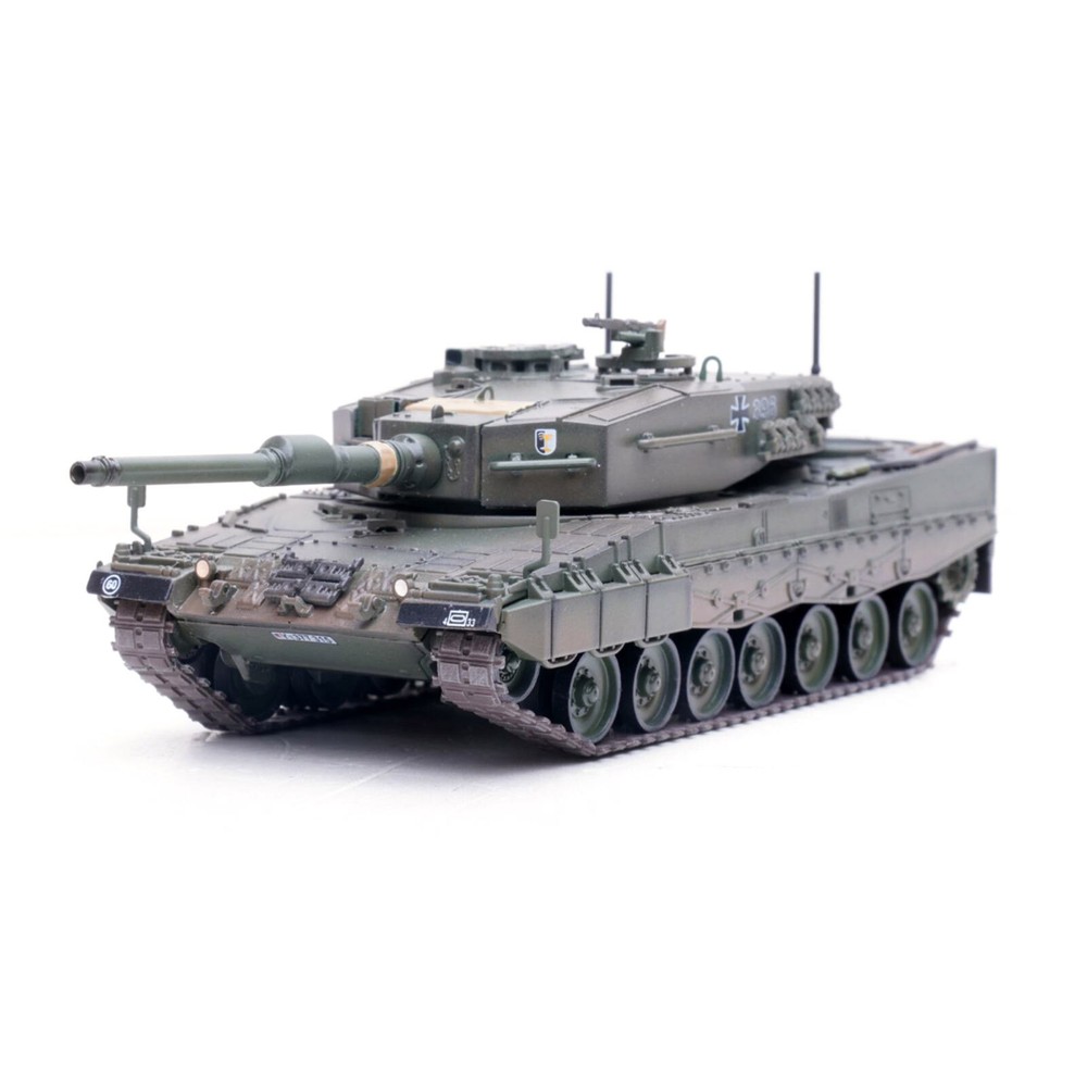 13.4cm Diecast Alloy 1/72 Scale German Army Leopard 2A4 Tank Model Decor Model