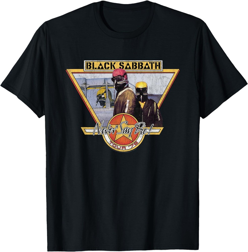Black Sabbath Official Never Say Die Tour T-Shirt