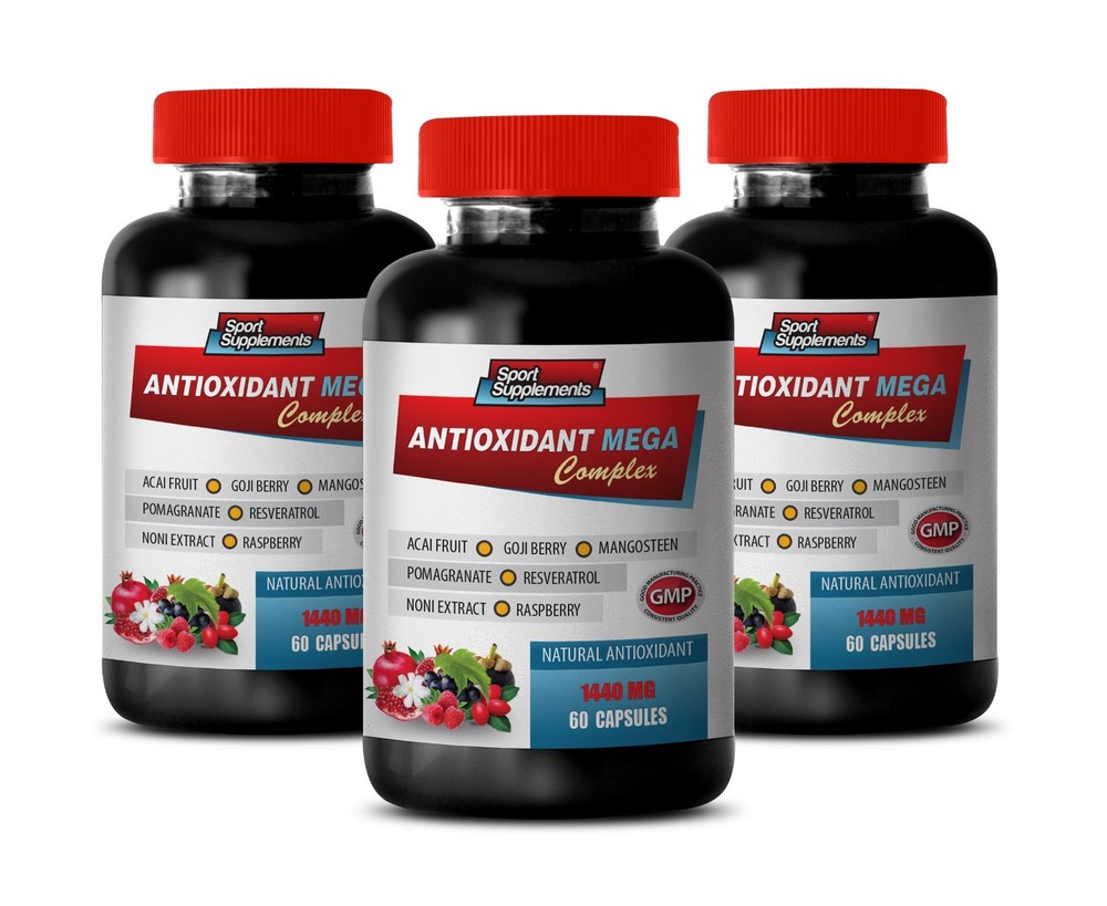 acai berry - Antioxidant Mega Complex 1440mg - cholesterol support 3B-image