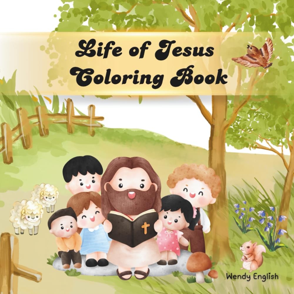 Life of Jesus Coloring Book