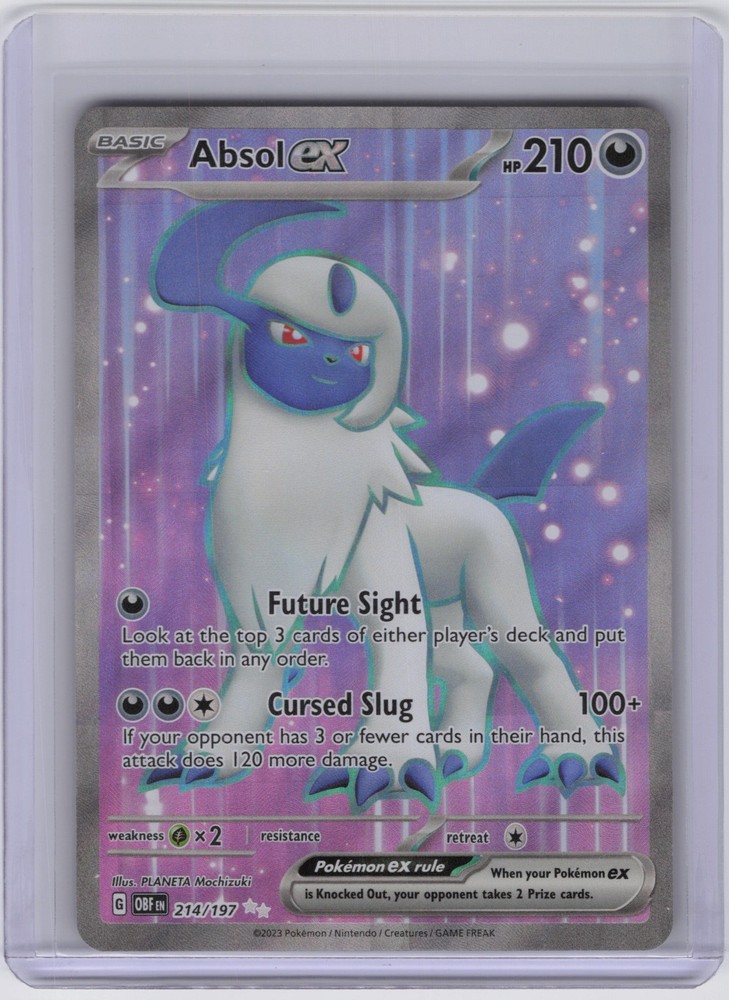 Absol ex Ultra Rare SV03: Obsidian Flames 214/197 NM