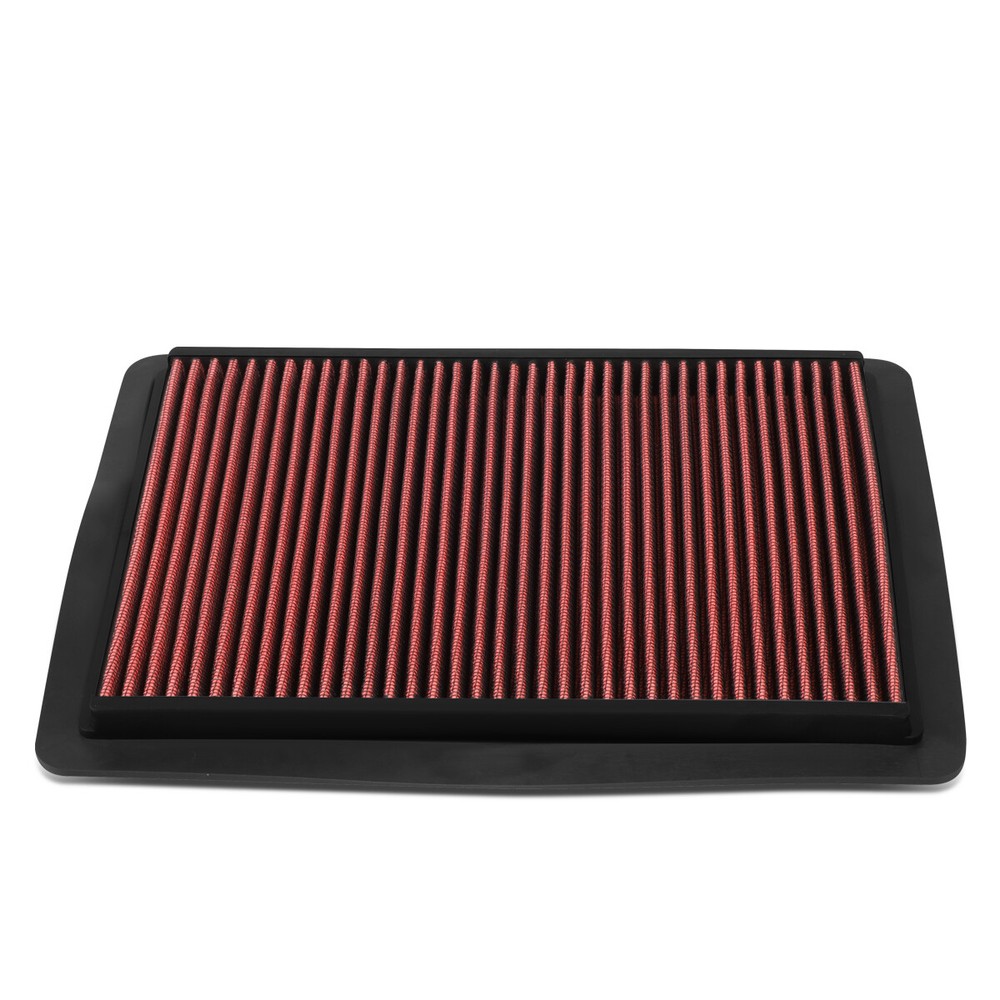 For 1999-2009 Buick Chevy Pontiac Durable Drop-In Flow Dry Panel Air Filter Red