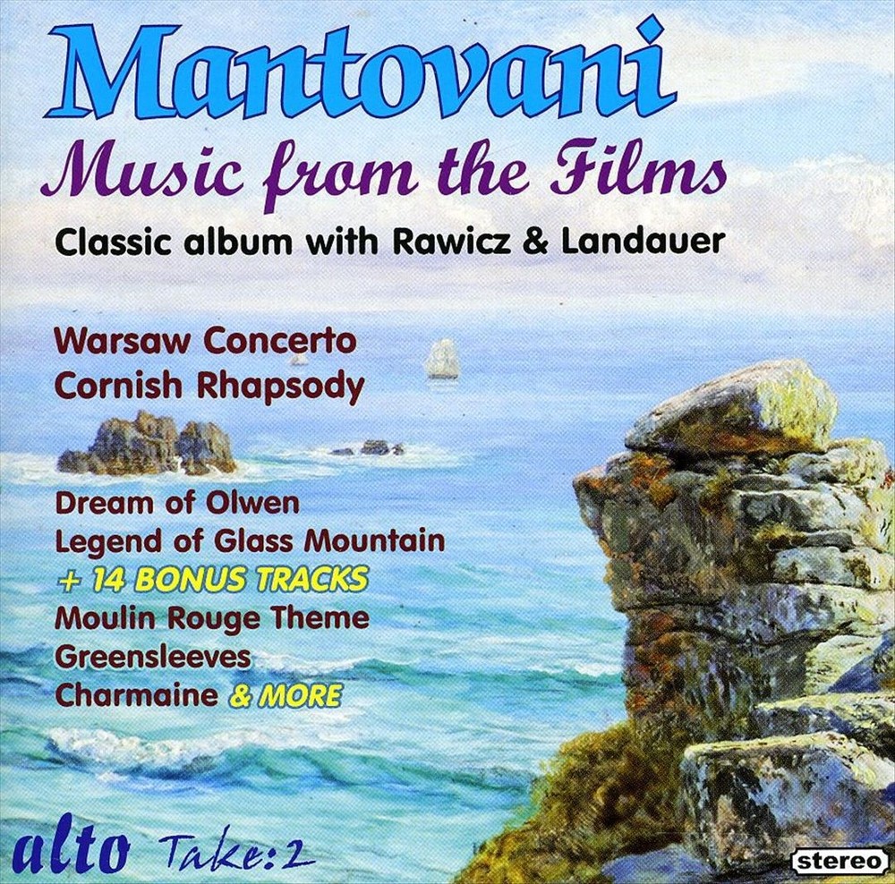 Mantovani Music From The Films New Cd
