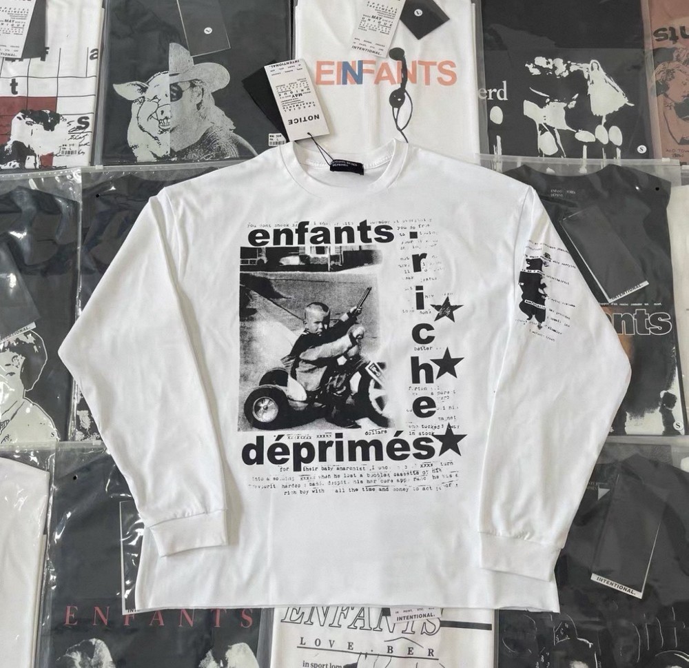 ‼️LOOK‼️Enfants Riches Deprimes- Classic Logo Long-sleeve (Size S-XL)
