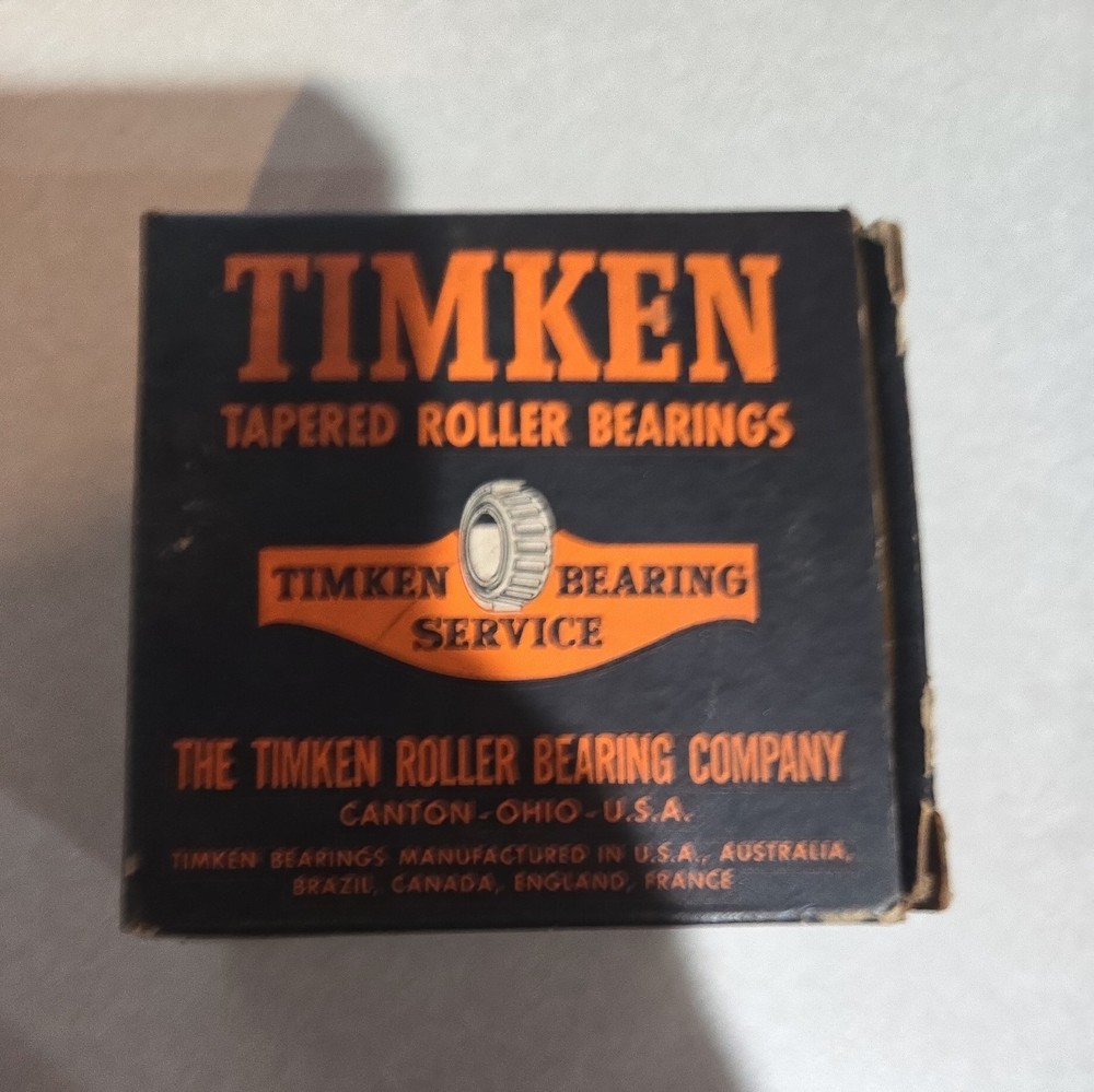 One (1) Timken Precision 368 Tapered Roller Bearing Cone 2