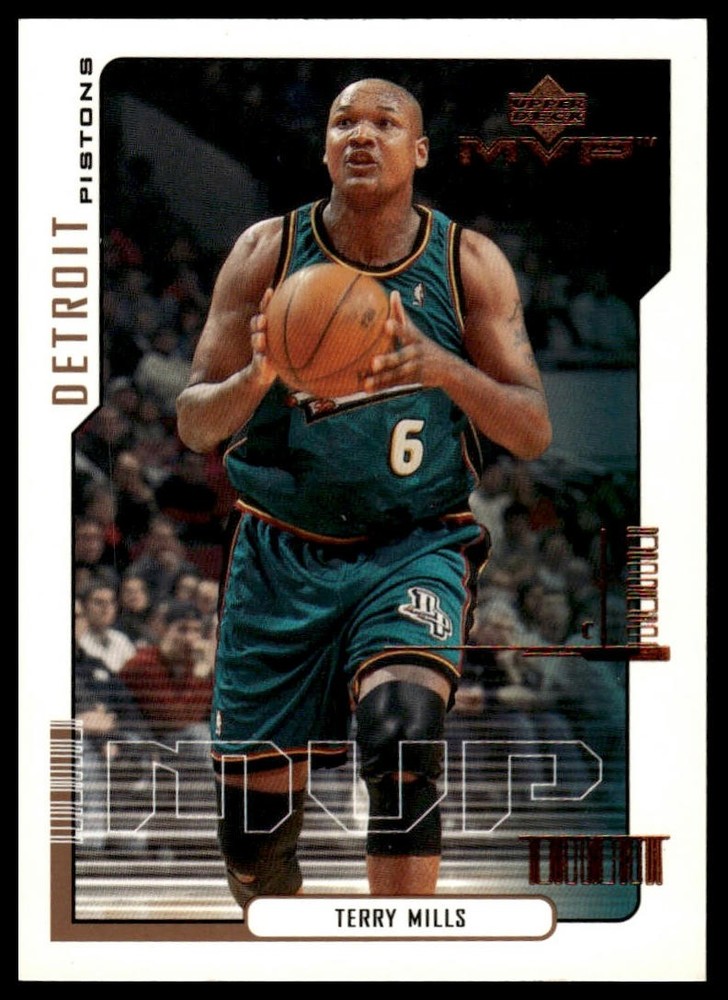 2000-01 Upper Deck MVP #52 Terry Mills