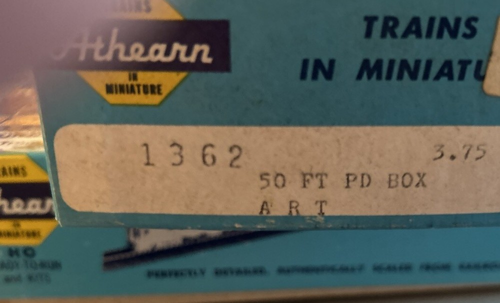 Athearn Blue Box #1362, American Refrigerator 50' Pd Box Car