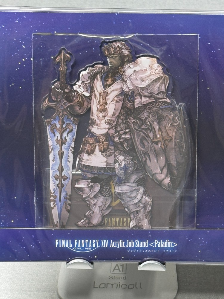 Final Fantasy XIV Paladin Acrylic Job Stand Figure Square Enix FF14 Eorzea