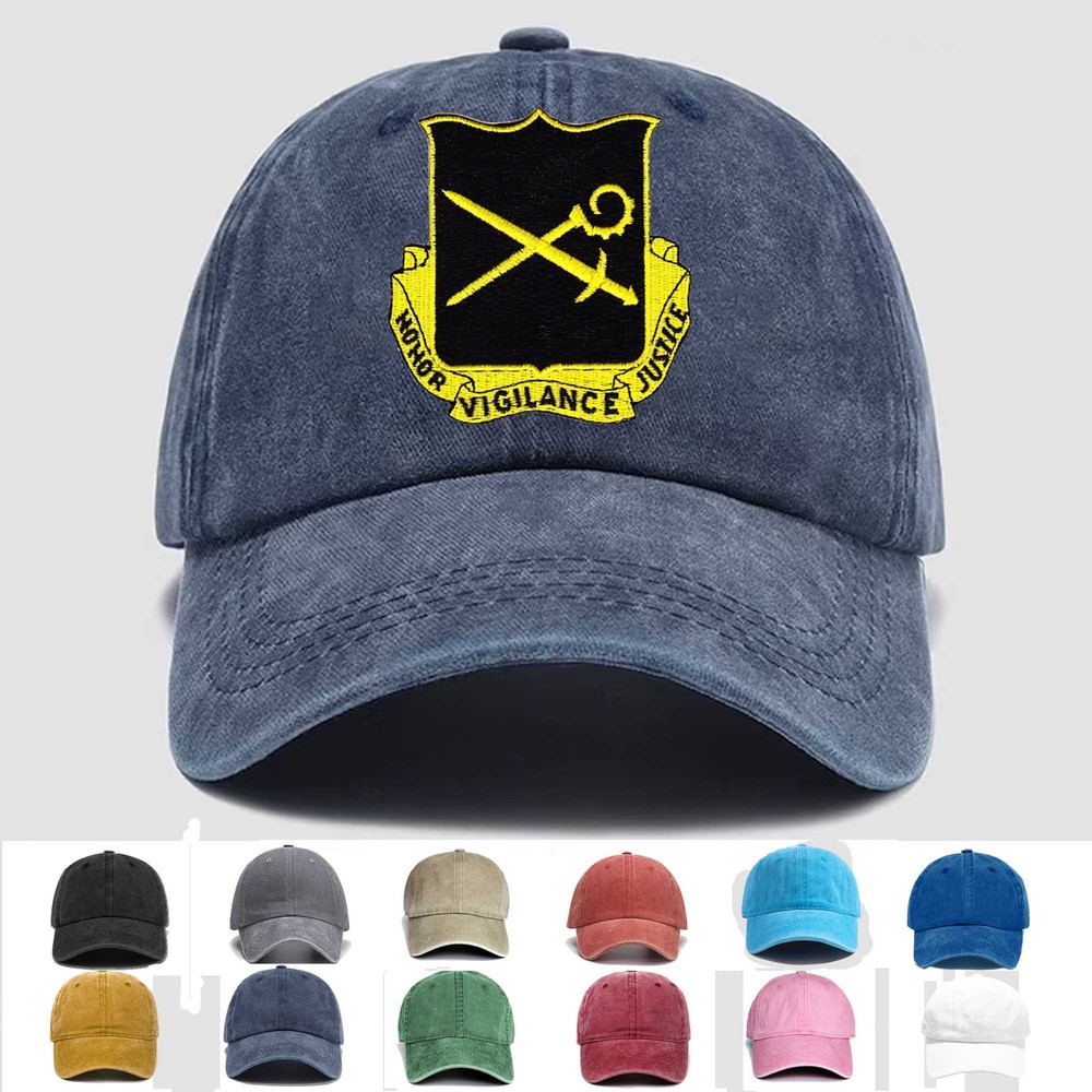 Custom Embroidered Hat 385th Military Police Battalion, Veteran Cap, Gift Idea