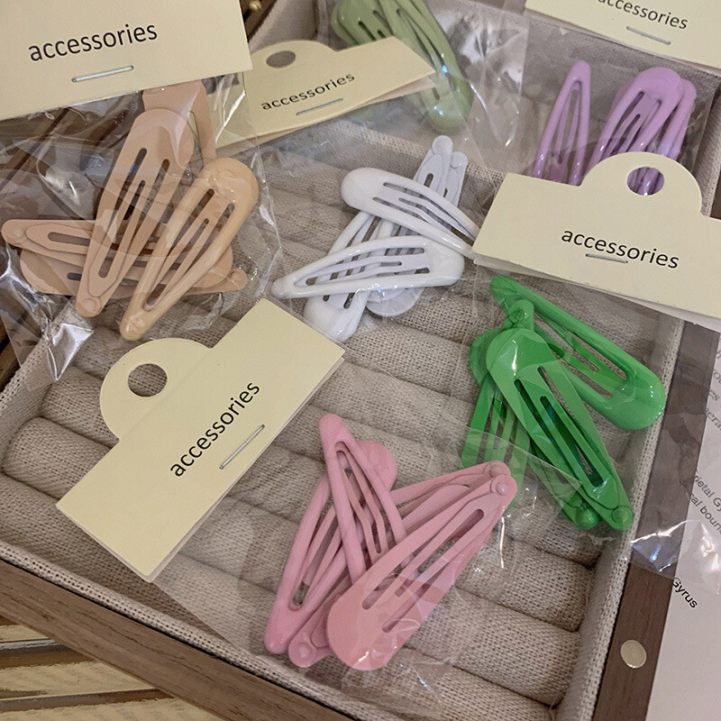 girls snaps hair clips slides accessories hairpins colourful baby toddler gift