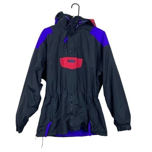 Vintage 90’s Columbia Men’s Anorak Windbreaker Pullover Jacket - Size Medium