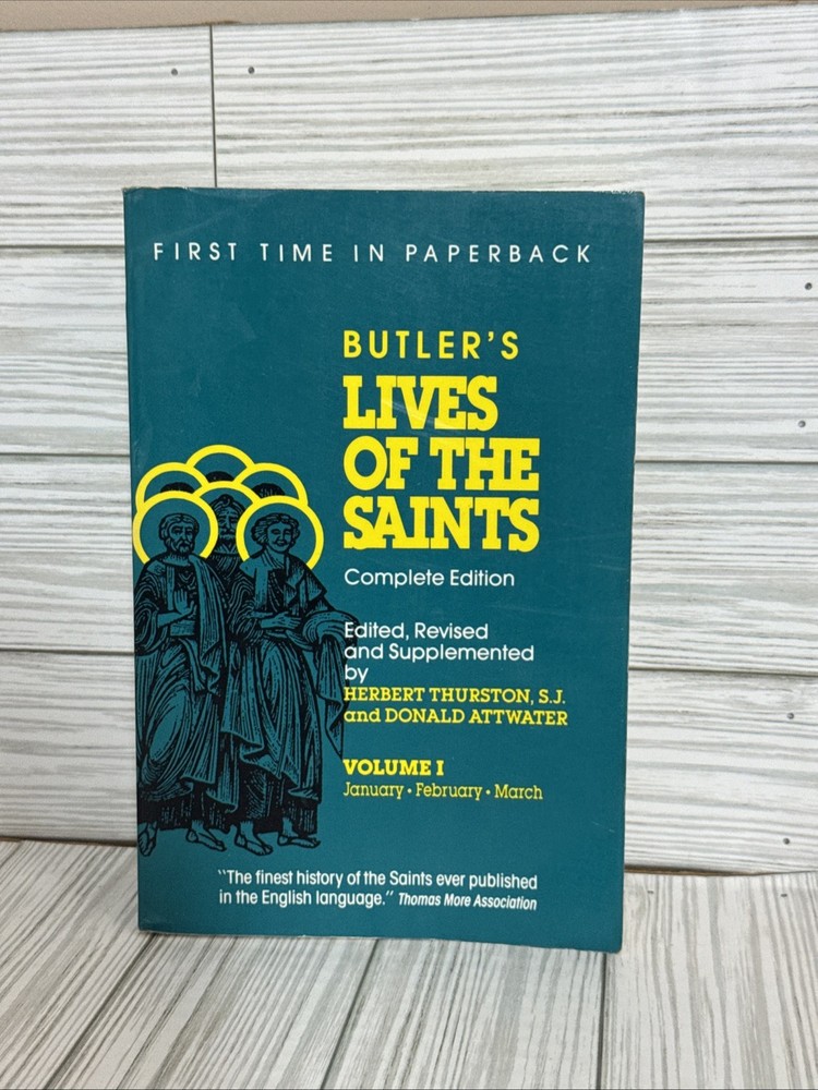 Butler's Lives of the Saints Paperback Volume 1 Only