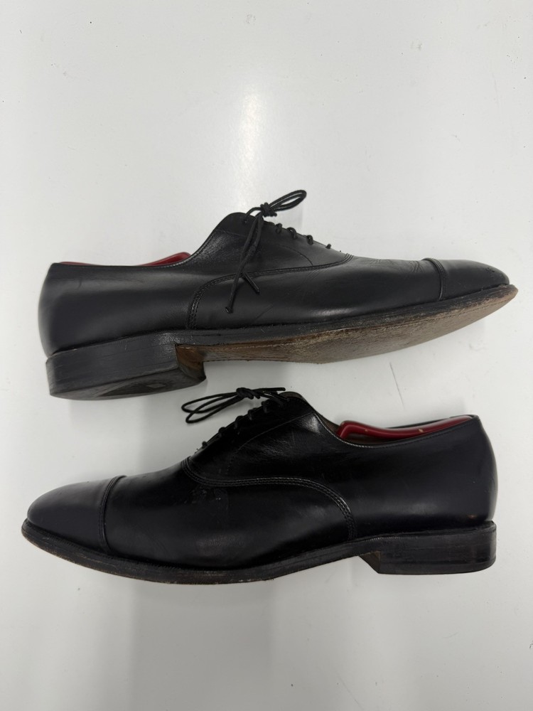 Allen Edmonds Park Avenue Dress Shoes Black Leather Mens Size 8.5 E