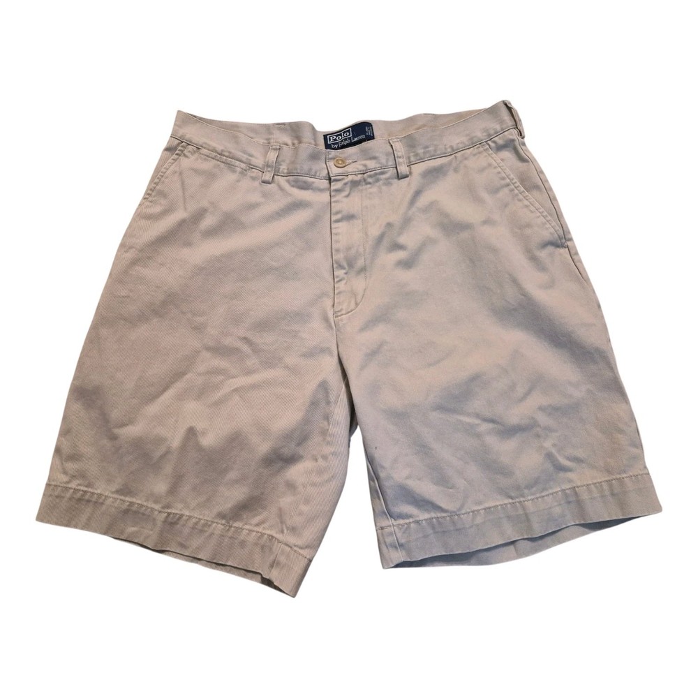 Polo Ralph Lauren Men's Size 35 Prospect Flat Front Chino VTG Shorts