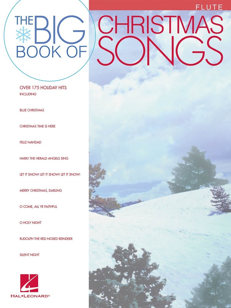 The Big Book of Christmas Songs for Flute | Holiday Songbook for Beginners a...