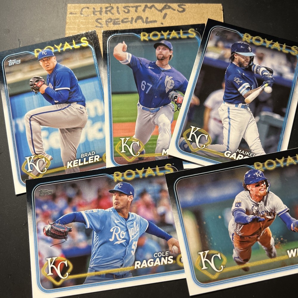 2024 Topps Series One(5-Card Lot)KC ROYALS*Ragans*Keller*Marsh*Witt jr.*Garcia