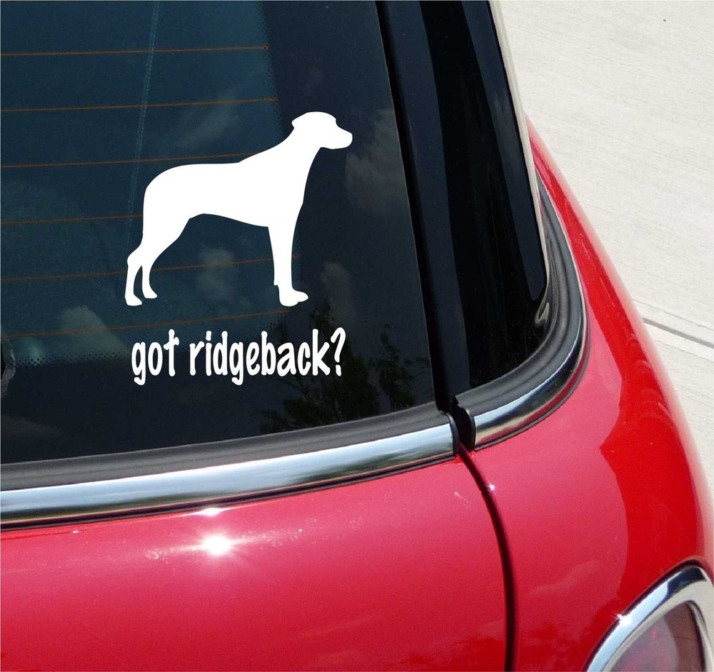 Rhodesian Ridgeback Dog Graphic Decal Sticker for Car or Wall