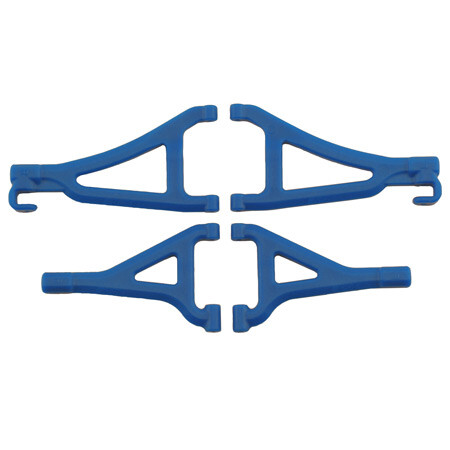 RPM Front Up/Low A-arms Blue 1/16 ERV RPM80695 Electric Car/Truck Option Parts