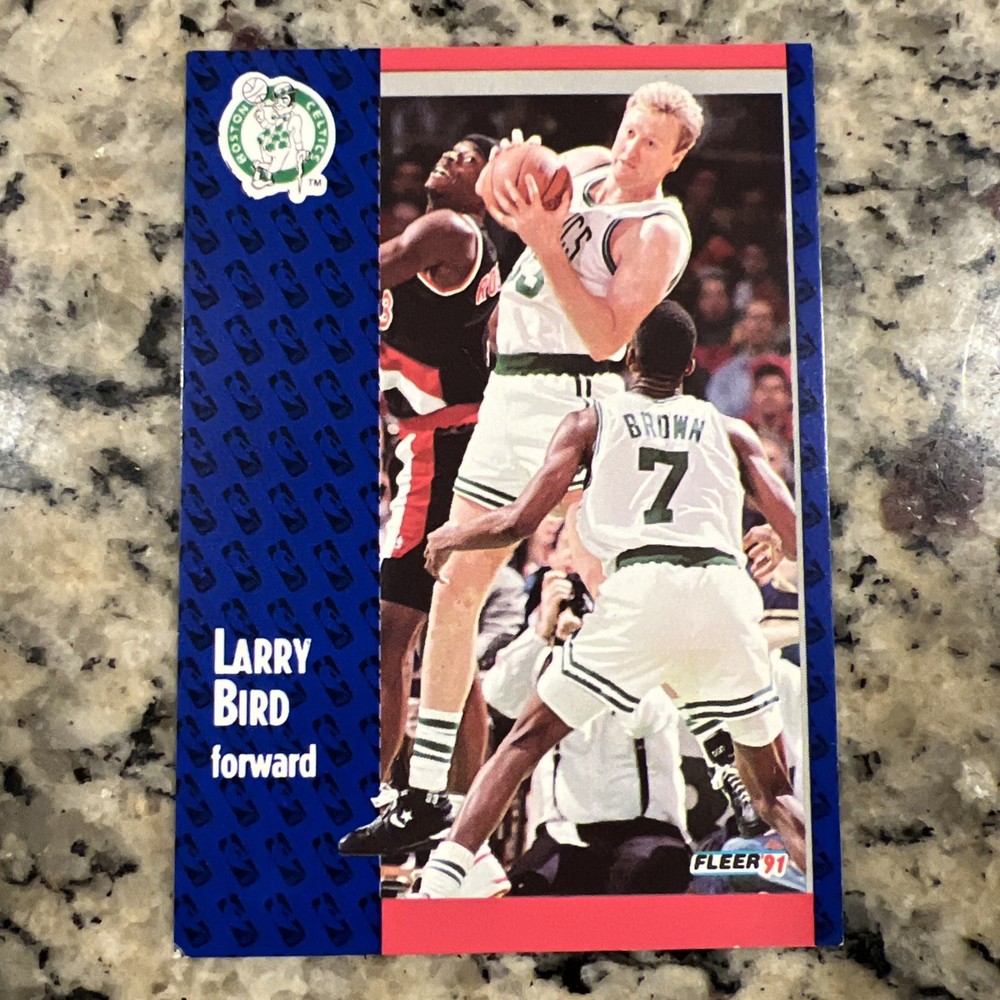 1991-92 Fleer - Larry Bird #8