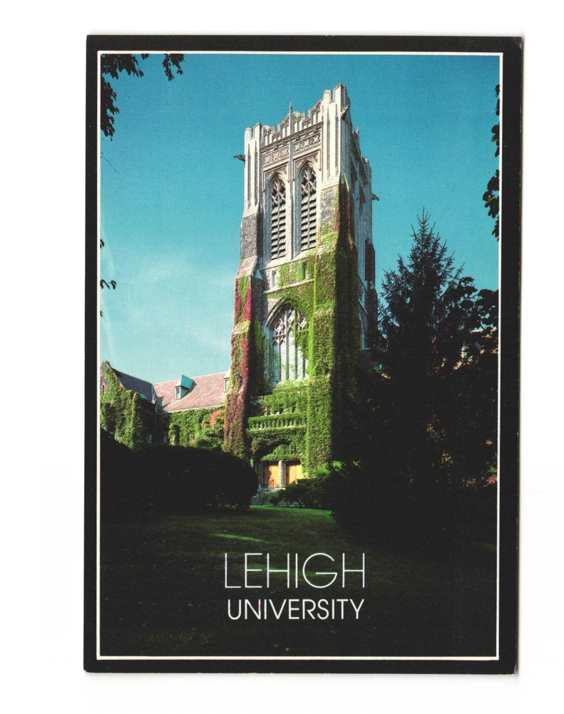 Lehigh University Alumni Memorial Building Bethlehem PA VTG Postcard UNP
