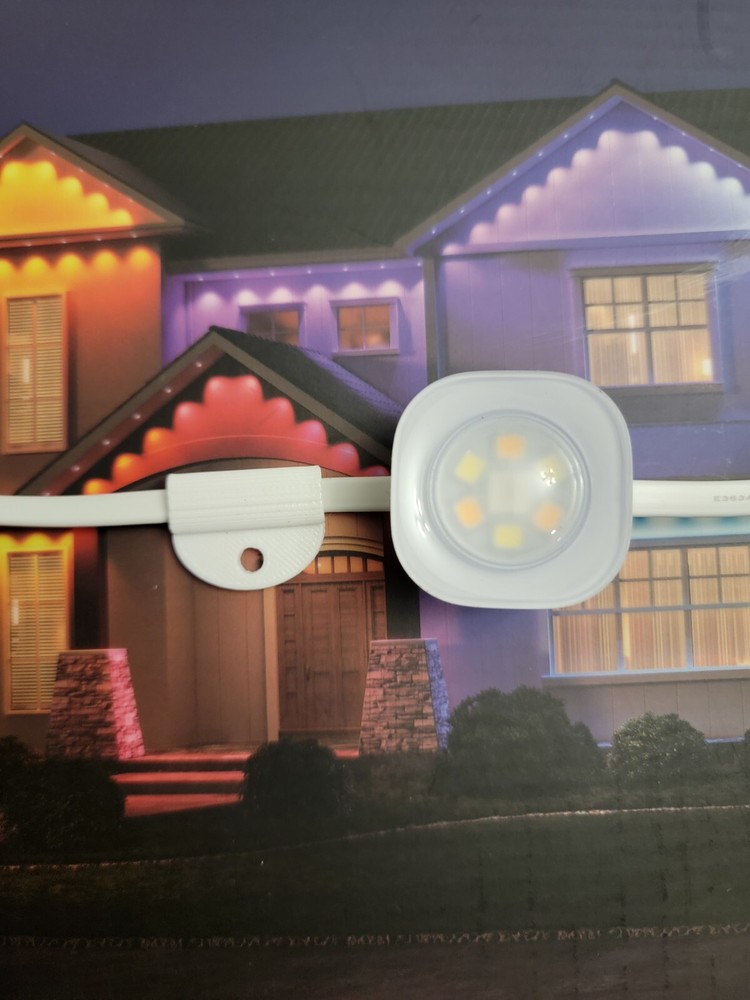 Govee Pros White Permanent Outdoor Lights with Screw Clips Mounts 50 Pack