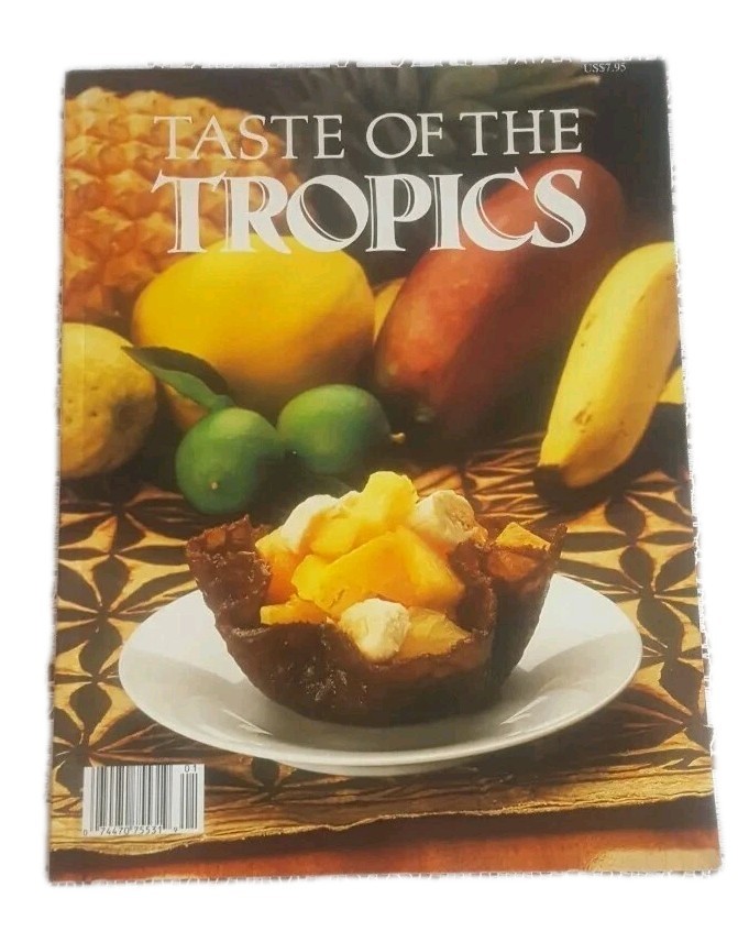 Taste of the Tropics 1989 Vintage Paperback Book