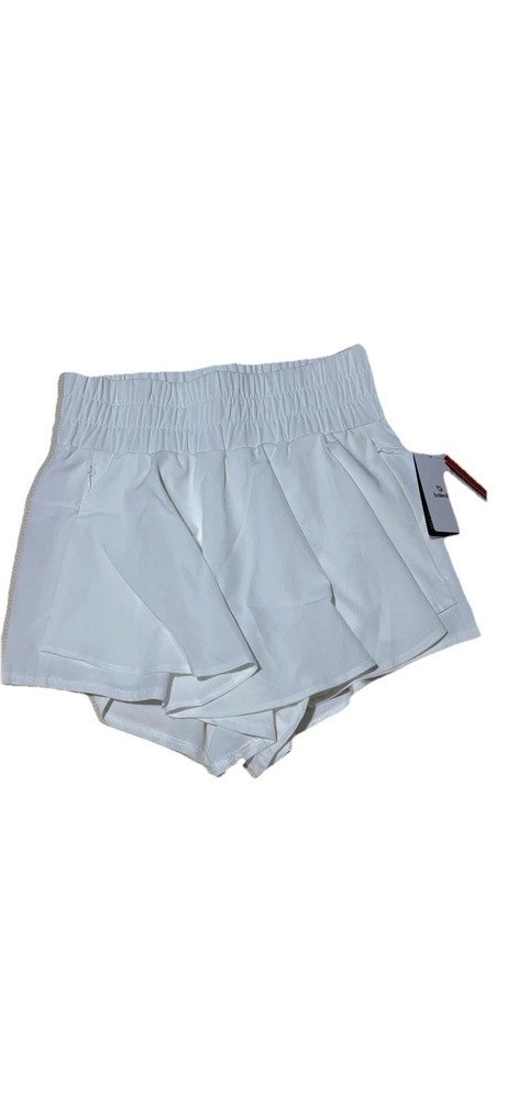 Baleaf White Athletic Skort Womens XS XSmall Tennis Golf Activewear Skirt