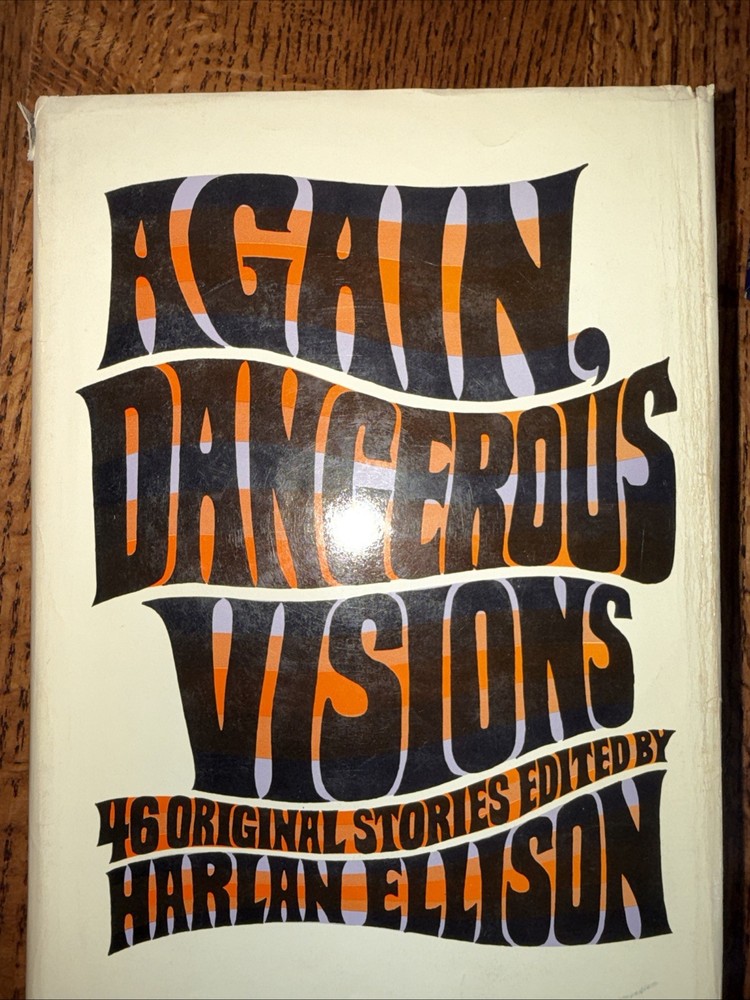 Again, Dangerous Visions Harlan Ellison Ed - 1972 Hardback Bookclub Edition