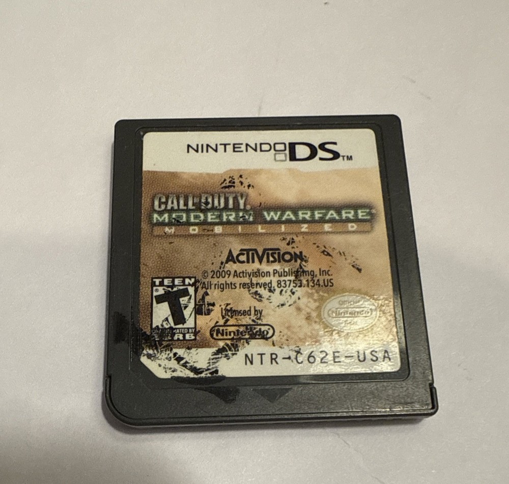 Call of Duty: Modern Warfare - Mobilized (Nintendo DS, 2009) Cartridge Only