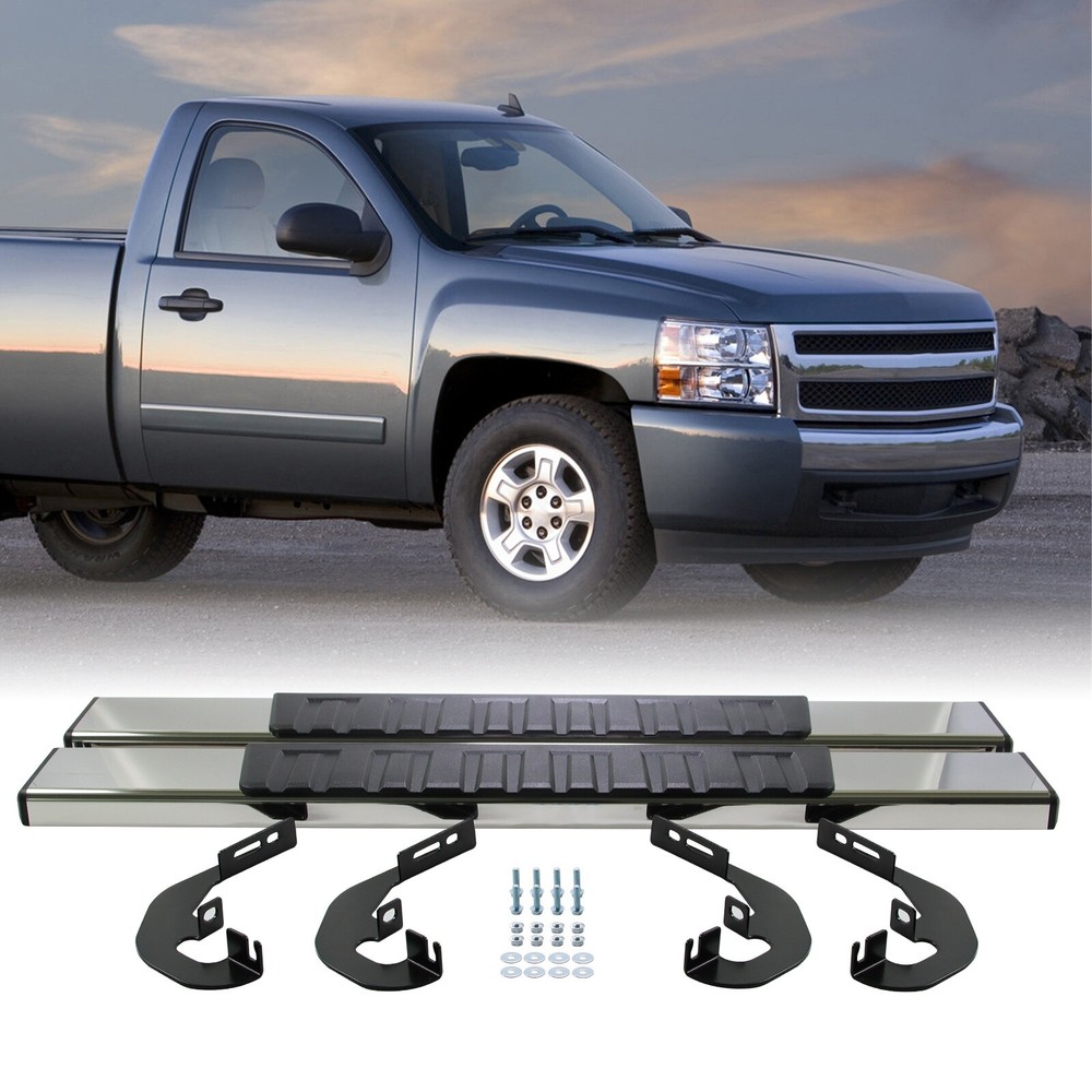 Running Boards for 2019-2022 Silverado/ Sierra 1500 2500HD 3500HD Regular Cab