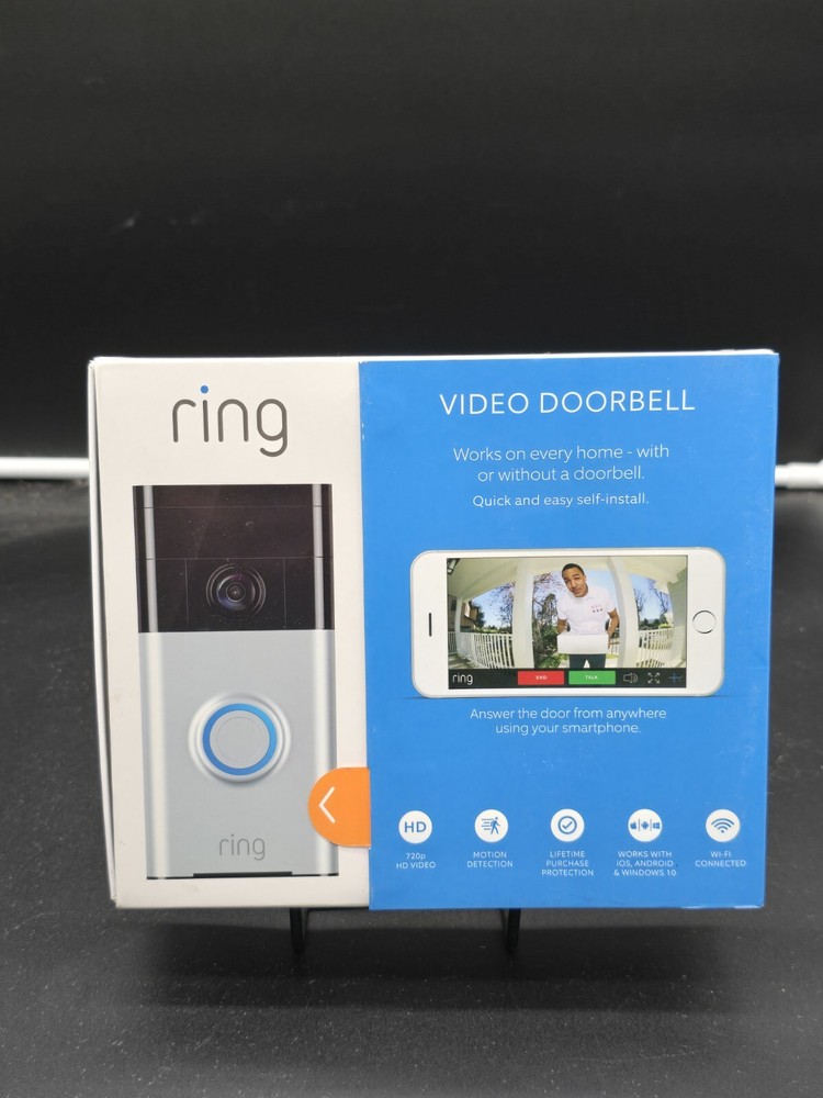 Ring Video Doorbell with HD Video 720P, Motion Activated Alerts, Night Vision