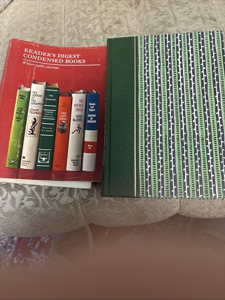 Readers Digest Condensed Book Vol 1 1966 Winter With Hard Cover Dust Jacket