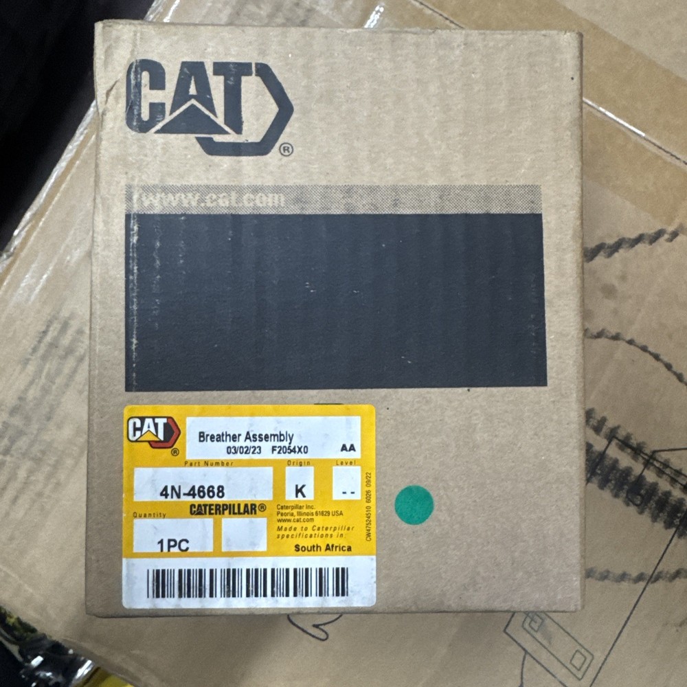 Genuine OEM Caterpillar CAT Breather Assembly 4N-4668 NOS New Old Stock Original