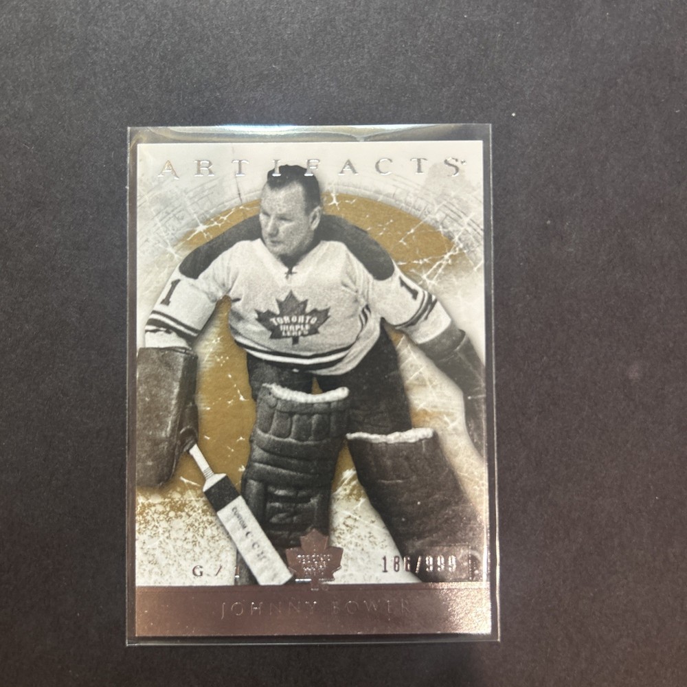 2012-13 Upper Deck Artifacts - Johnny Bower #111 /999