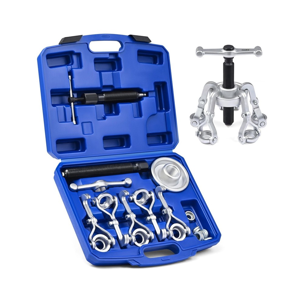 Hub Puller Kit, Heavy Duty, w/ Hydraulic Ram, for Cars Trucks