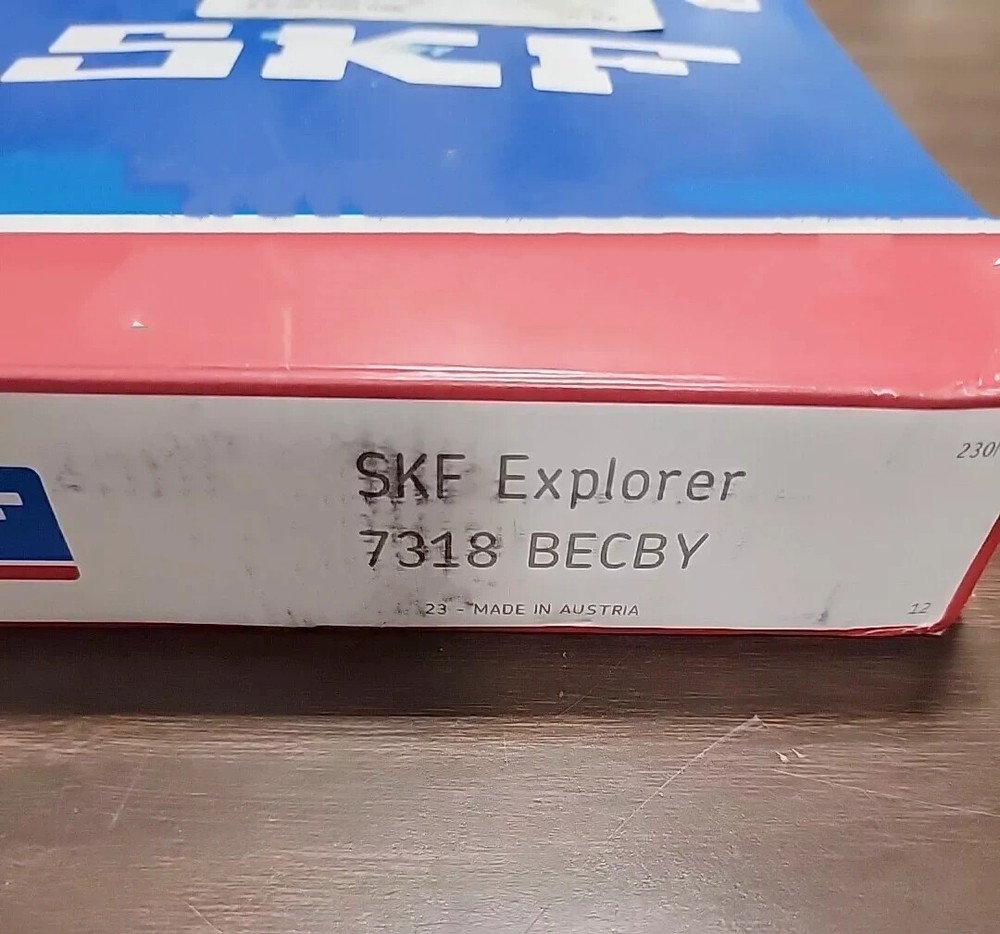 NEW SKF 7318 BECBY single row angular contact ball bearing 1PCS #NN