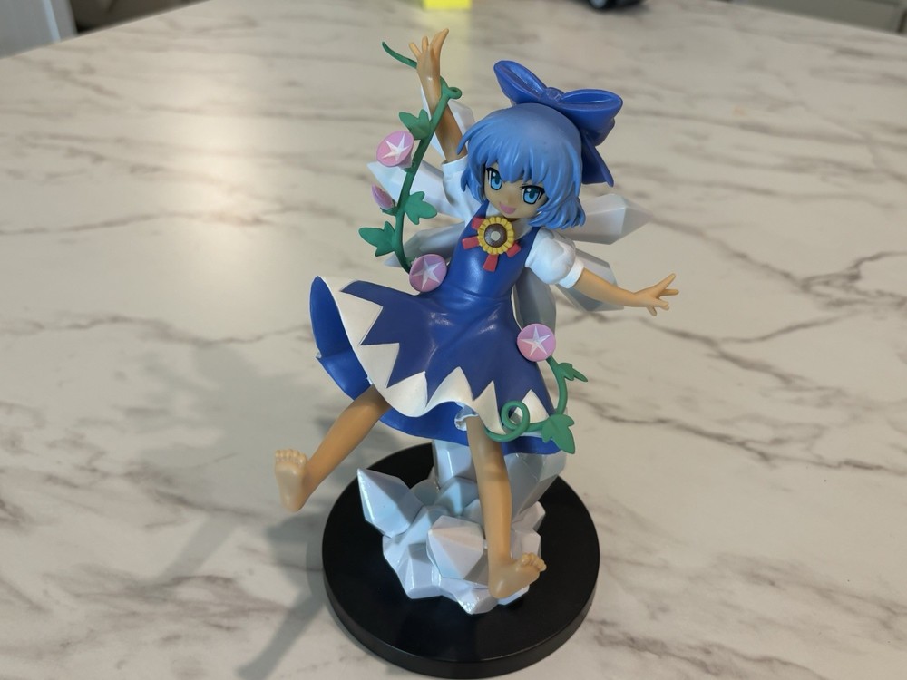 SEGA Touhou Project Cirno Premium Figure PVC Plastic Anime Manga Fantasy Boxed