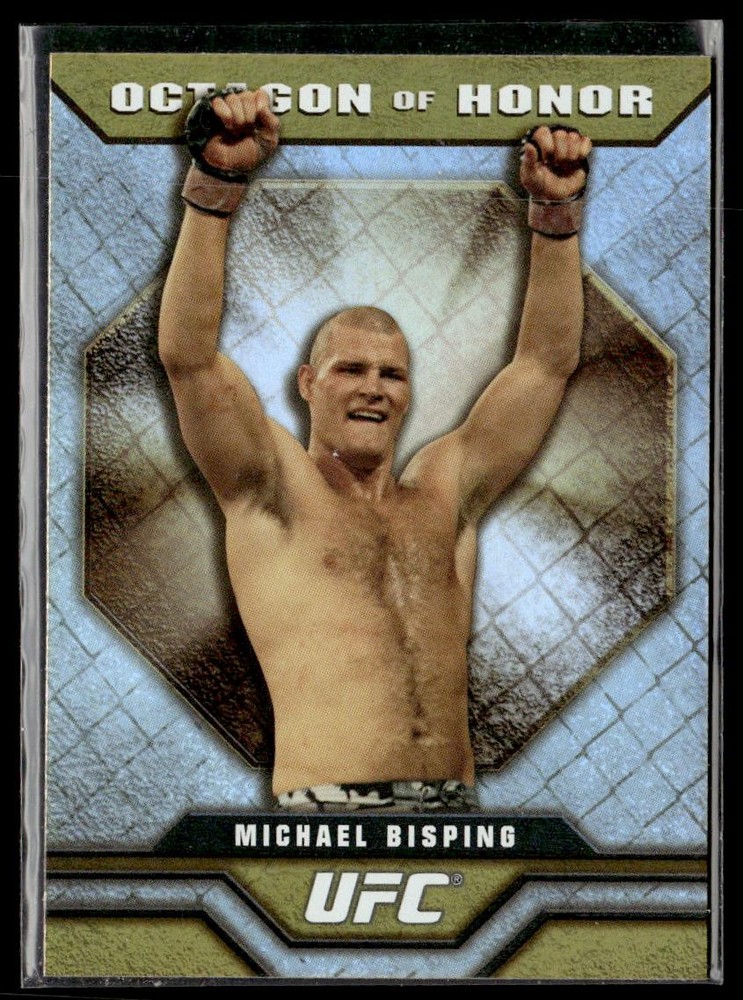 2010 Topps UFC Michael Bisping Octagon of Honor HSC