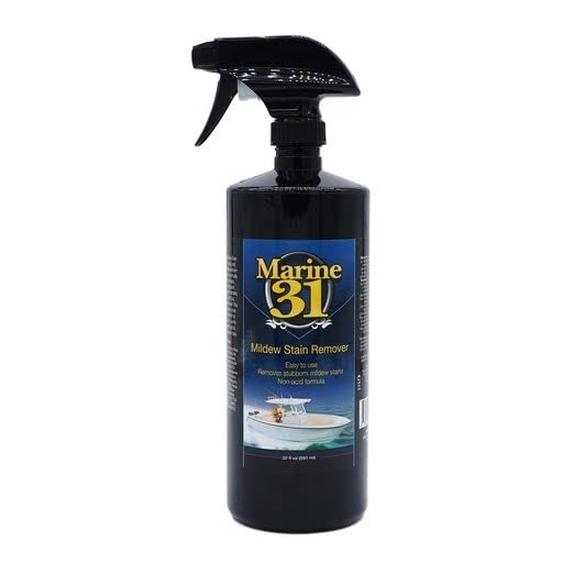 31 Mildew Stain Remover & Cleaner | Eliminates Stains from , Boat, Home & Pat...