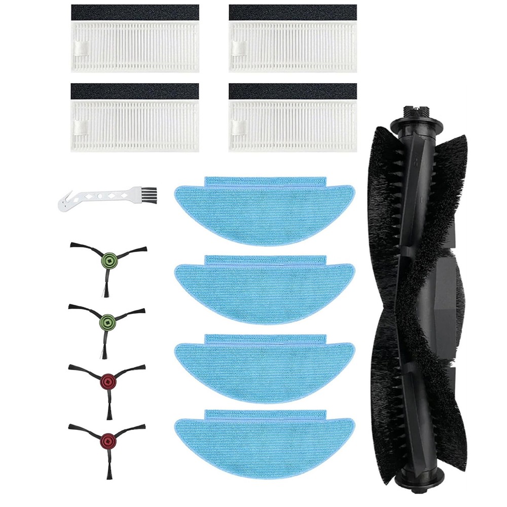 Roller&Brush&Filter&Mop Pad For Tikom Lubluelu Laresar Robot Vacuum Accessories
