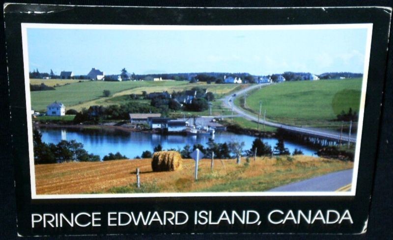 Prince Edward Island Canada Postcard Highway Bridge Hay River